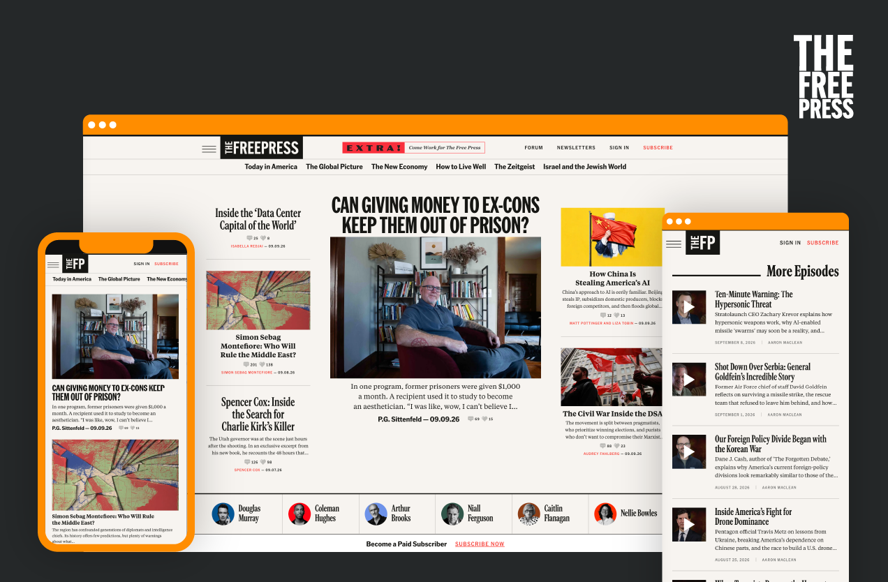 The Free Press platform overview.